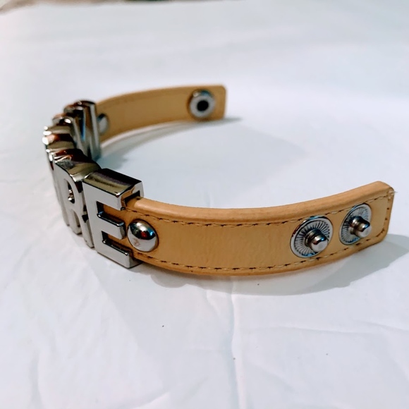 BCBGeneration INSPIRE Yellow Leather Bracelet - Picture 3 of 7